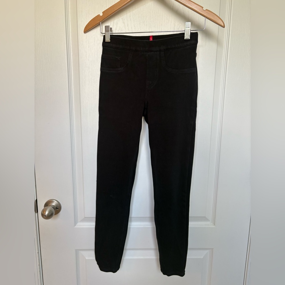 Spanx Ponte Skinny Pants | Pull-On Stretch | Black | Size XS